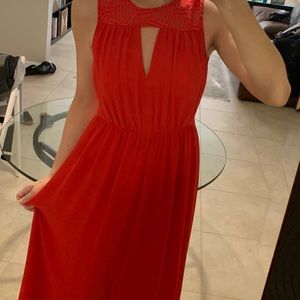 BCBGeneration red maxi dress